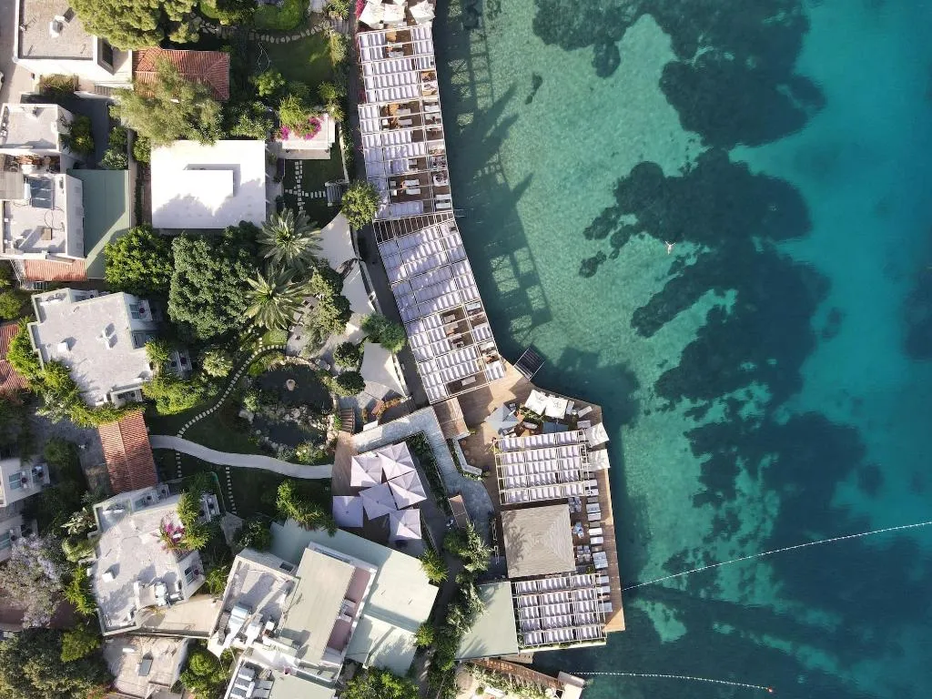 General view, No 81 Hotel, Bodrum