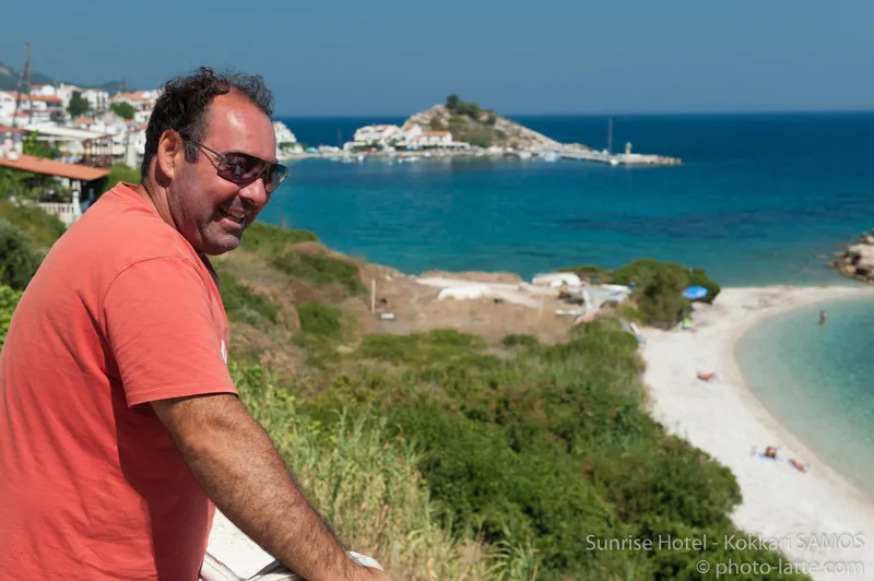 General view, Sunrise Beach, Samos