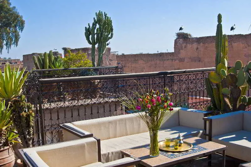 Terrace, Riad Aladdin, Marrakech