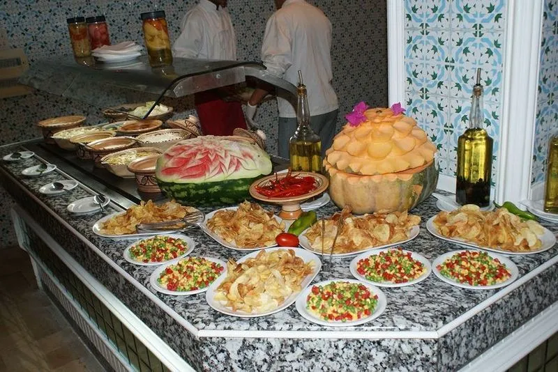 Restaurant, Djerba Les Dunes, Tunisia