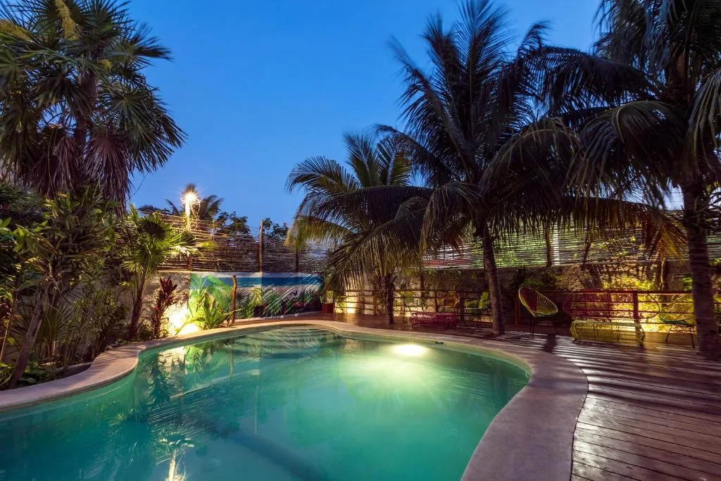 Pool, La Palma Holbox Wellness Suites & Apartments, Cancun Area