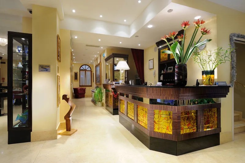 Lobby, Ai Due Principi Hotel, Venice