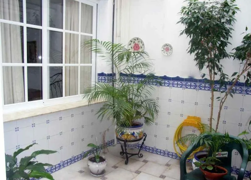 Terrace, Hostal Dianes, Costa Del Sol