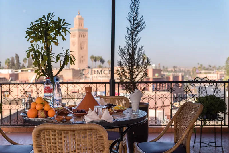 Terrace, Riad Omar, Marrakech