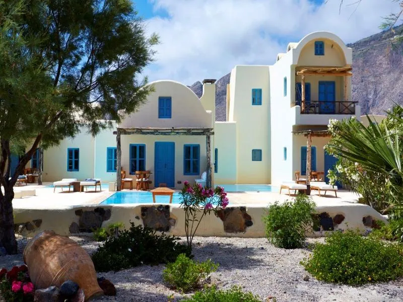 General view, Black Rose Suites, Santorini