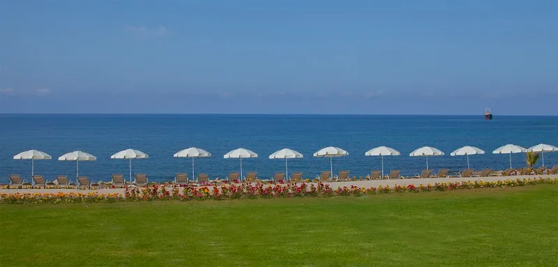 Beach, King Evelthon Beach Hotel & Resort, Cyprus