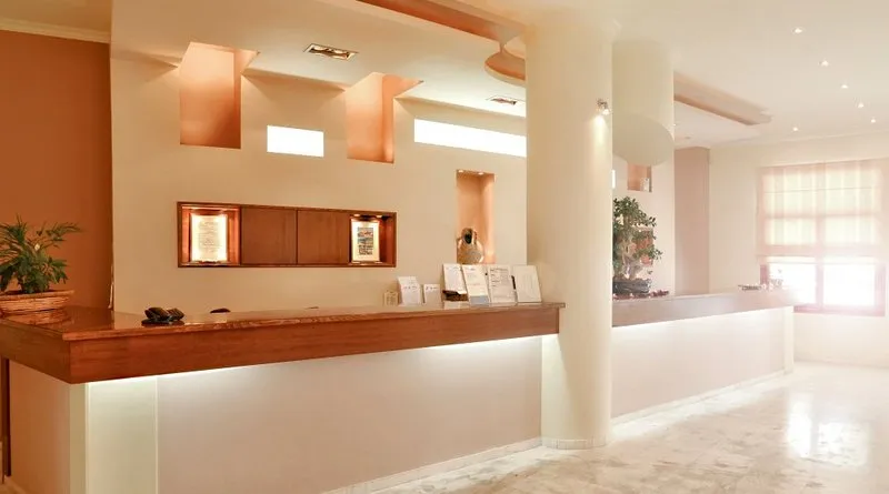 Lobby, Belussi Beach, Zante