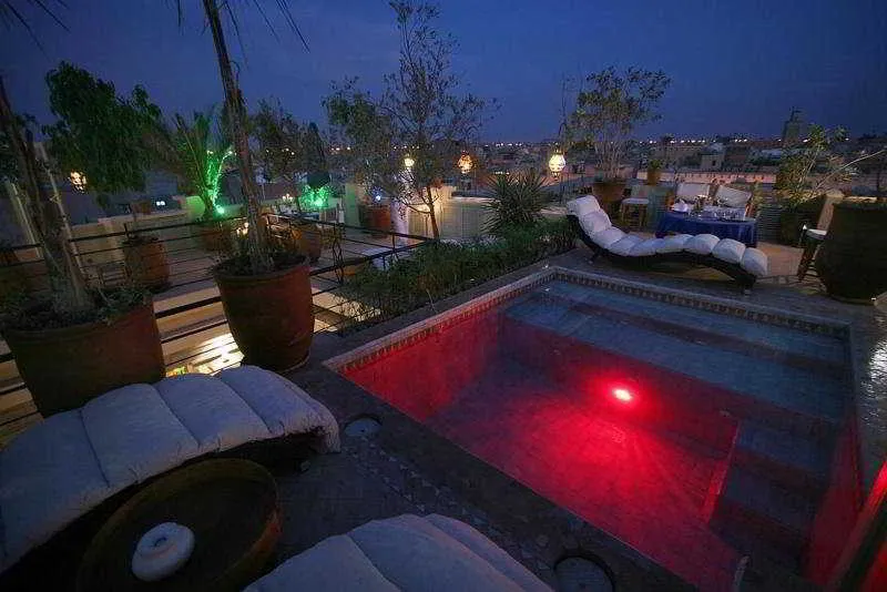 Terrace, Riad Moullaoud, Marrakech