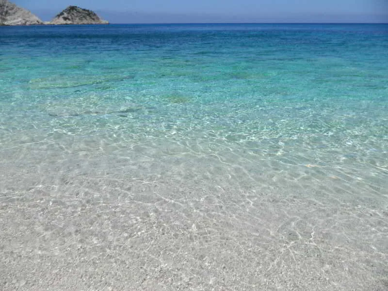 Beach, Petani Bay, Kefallinia