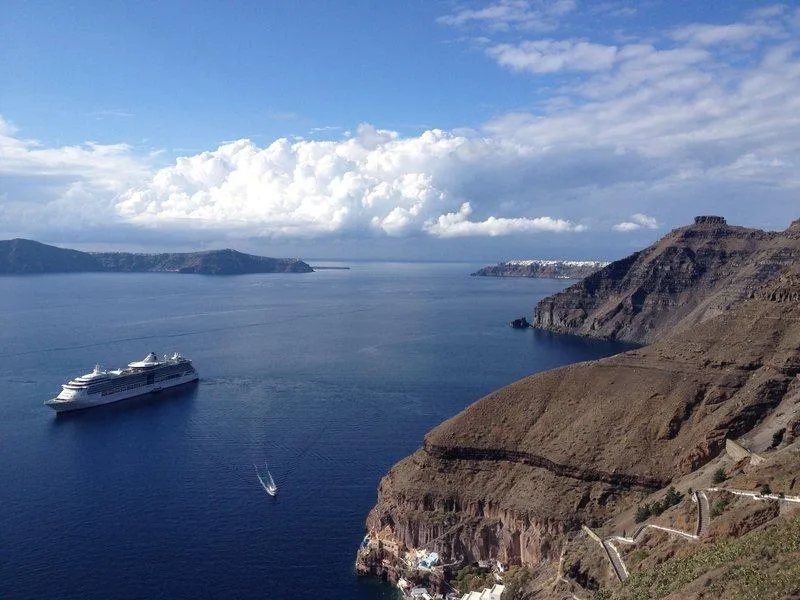 General view, Cori Rigas Suites, Santorini