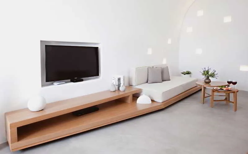 Lobby, Anemolia Villa, Santorini