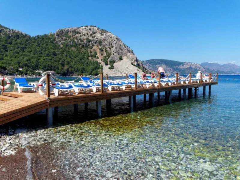 Beach, Ozcan Beach Hotel, Dalaman