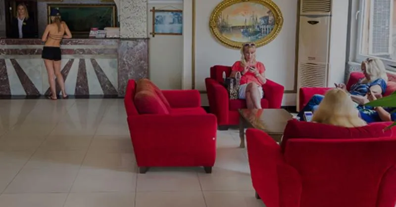 Lobby, Sun Fire Beach Hotel, Antalya