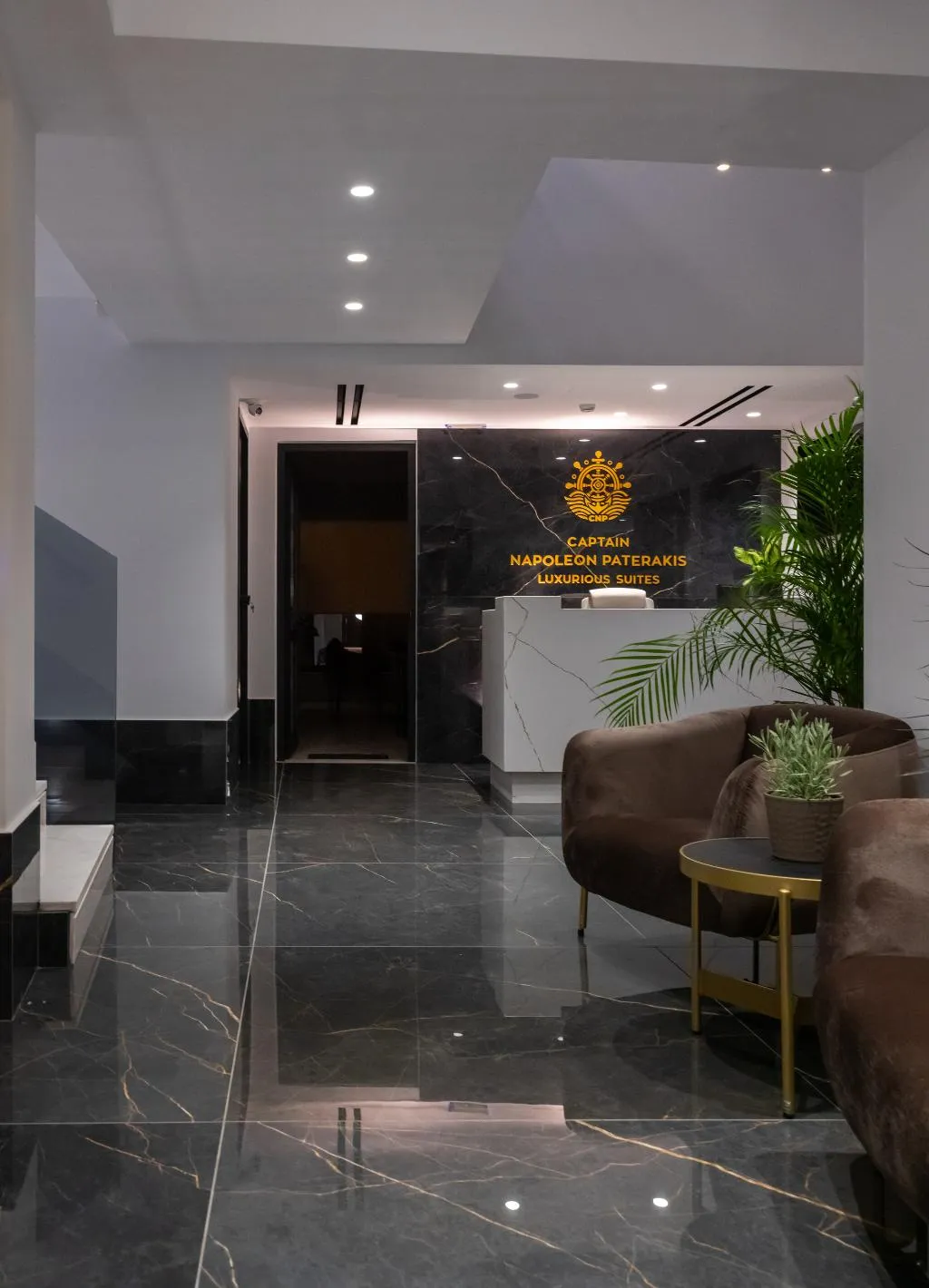 Lobby, Captain Napoleon Paterakis CNP Luxurious Suites, Crete