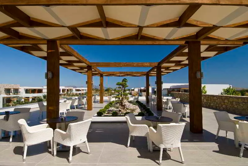 Terrace, Palazzo del Mare, Kos
