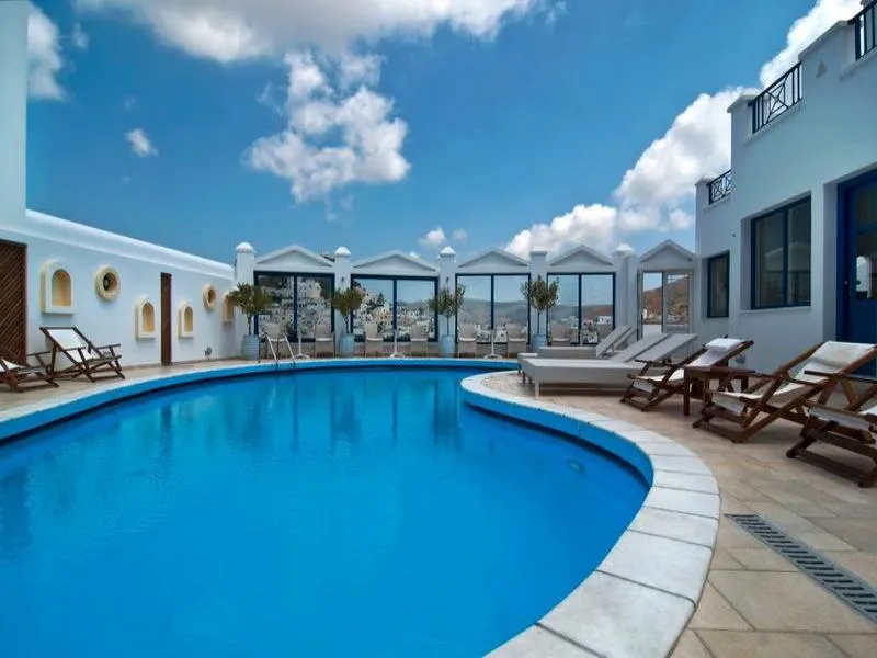Pool, Lofos Village, Santorini