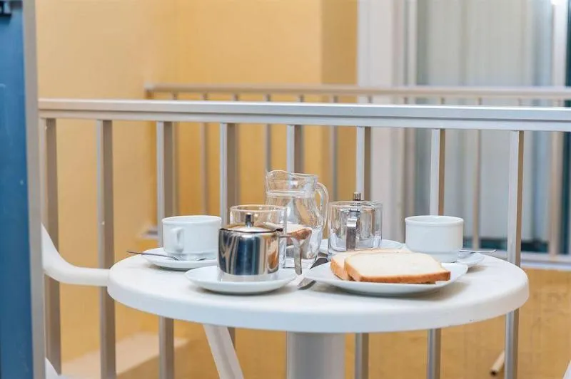 Terrace, Hostal Blanca, Majorca