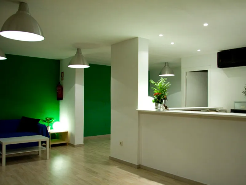 Lobby, The Living Roof Hostel, Madrid