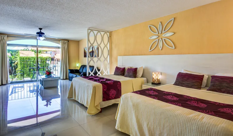 DOUBLE TWO QUEEN BEDS Room, Suites Corazon, Playa Del Carmen