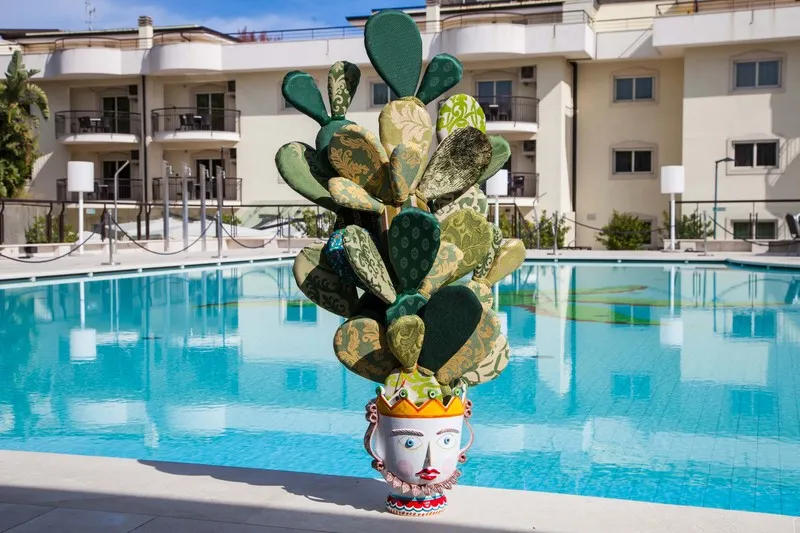 Pool, 4 Spa Hotel, Catania