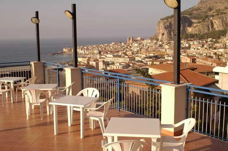 Terrace, Villa Belvedere, Palermo