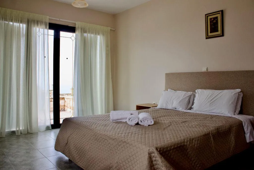 DOUBLE PARTIAL SEA VIEW Room, Niforos Panorama, Kefallinia