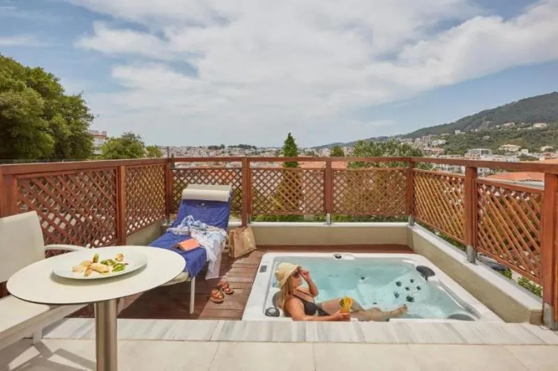 DOUBLE WITH JACUZZI Room, Mystery Skiathos Luxury Residence, Skiathos