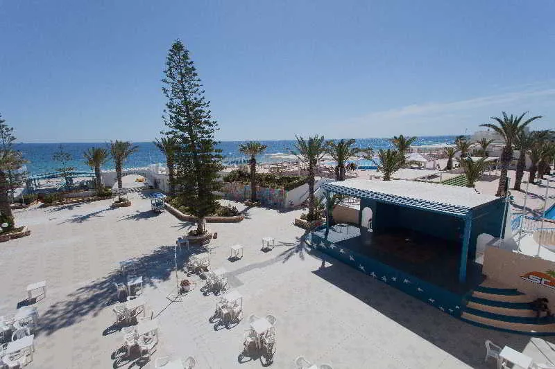Terrace, El Mouradi Club Selima, Tunisia