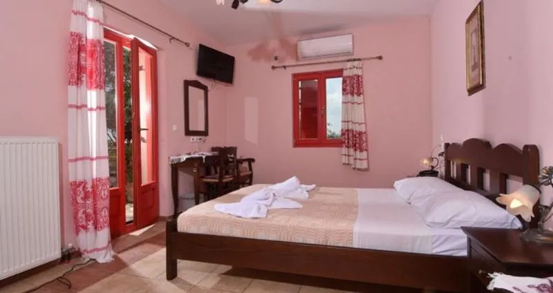 SINGLE GARDEN VIEW Room, Arolithos Traditional Cretan Village, Crete
