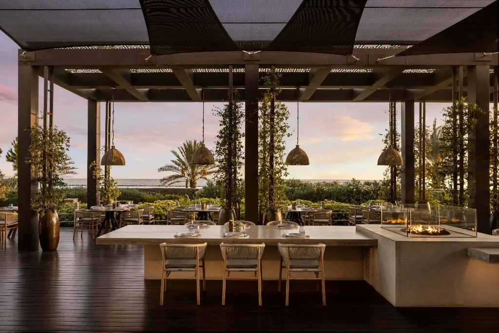 Restaurant, Amara Hotel, Cyprus