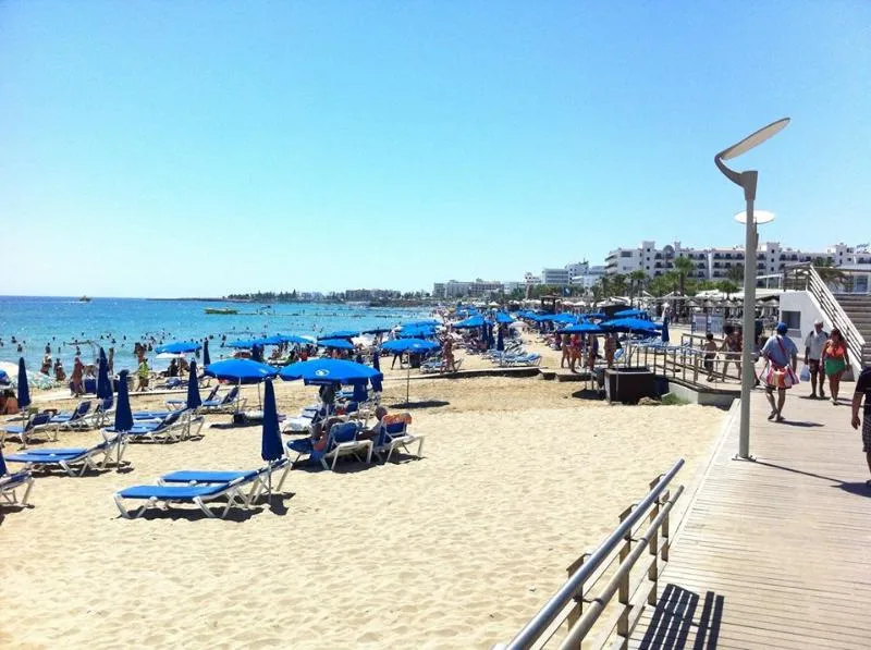 Beach, Alva Hotel Apartments, Cyprus