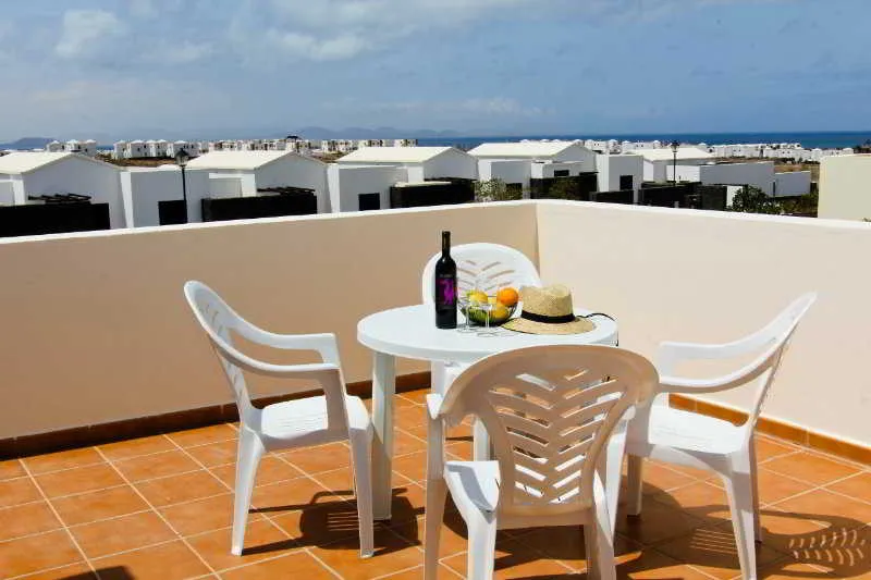 Terrace, Villas Janubio, Lanzarote