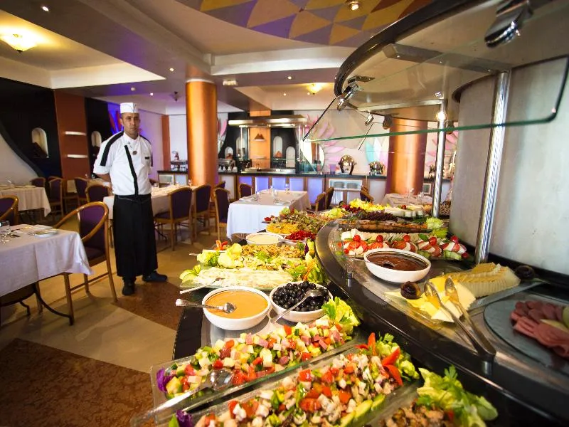 Restaurant, Golden Carthage Hotel Tunis, Tunisia
