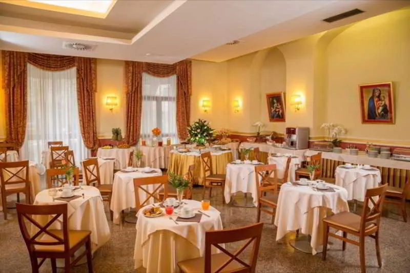 Restaurant, Hotel Milton Roma, Rome