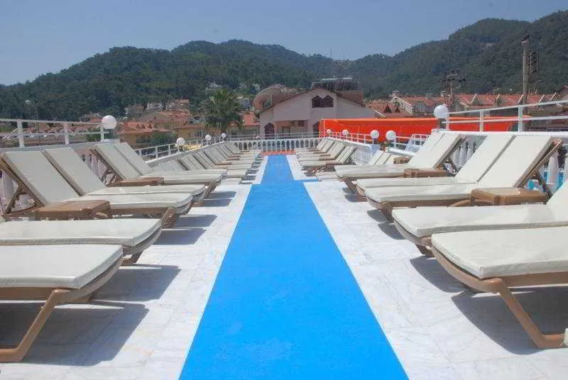 Terrace, Mustis Royal Plaza, Dalaman