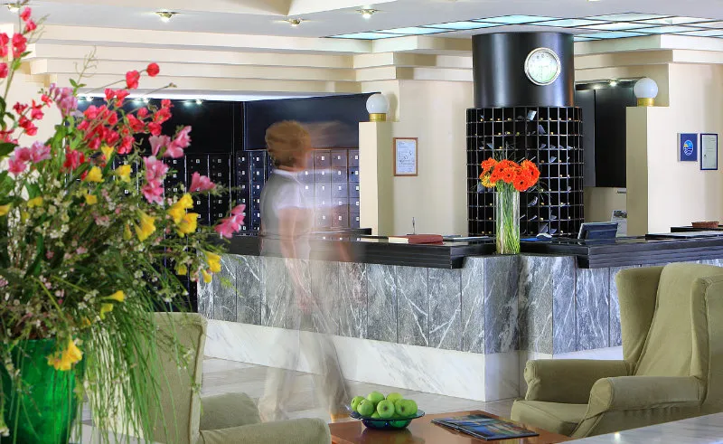 Lobby, Santa Marina Beach, Crete