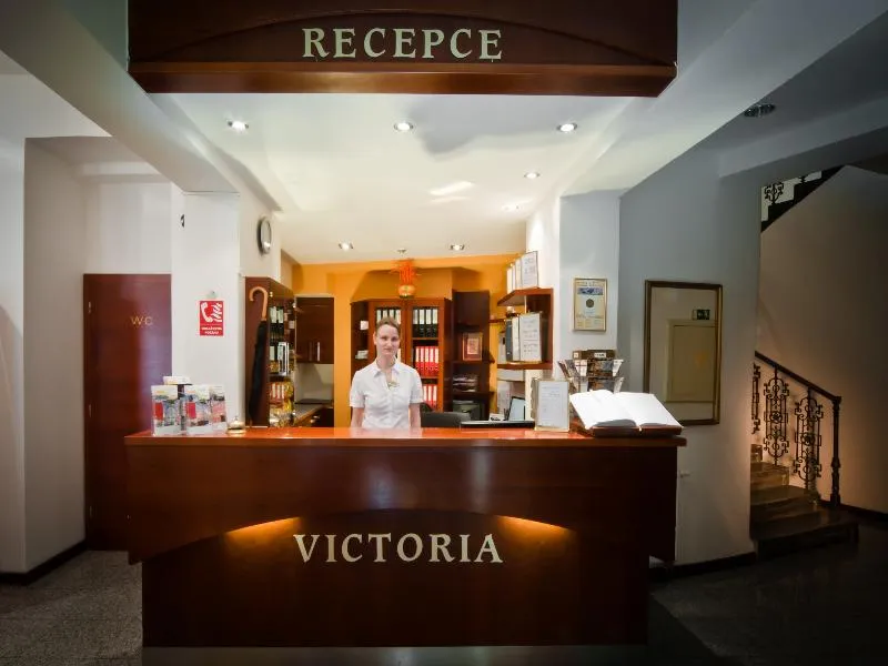 Lobby, EA Hotel Victoria, Prague