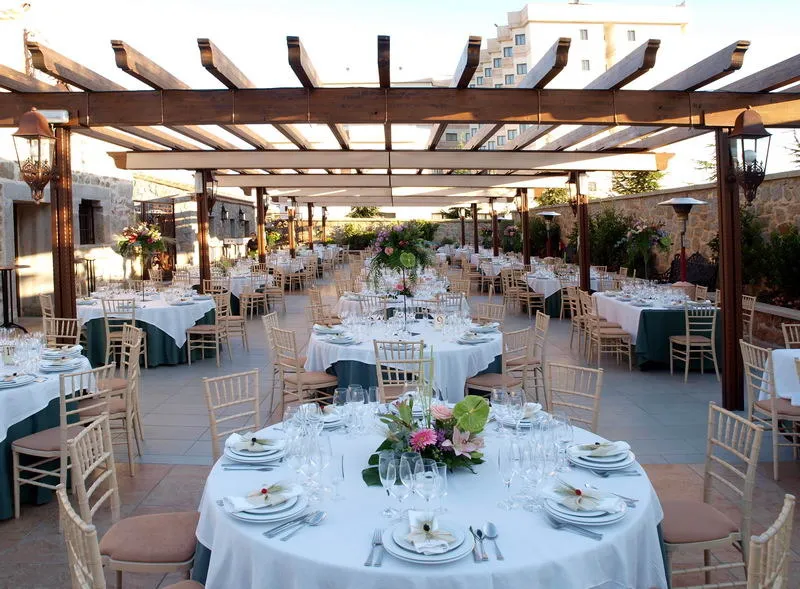 Restaurant, Sercotel Cuatro Postes, Madrid