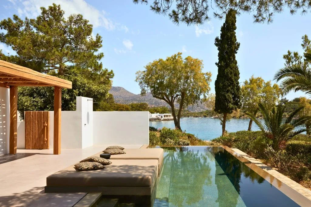 General view, Minos Beach Art Hotel, a Member of Design Hotels, Crete