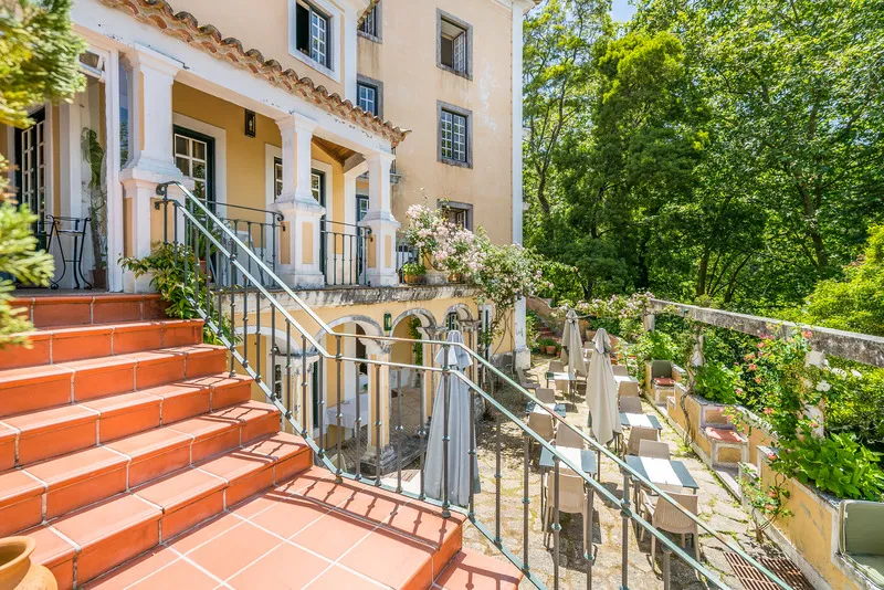 Terrace, Lawrence's Hotel, Lisbon