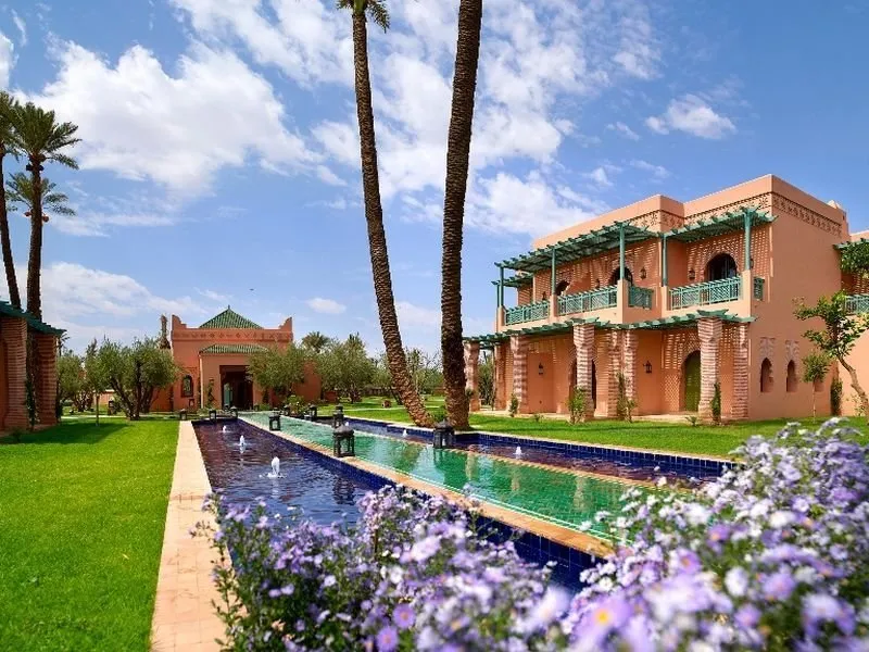 General view, Jardin d'Ines by Christophe Leroy, Marrakech