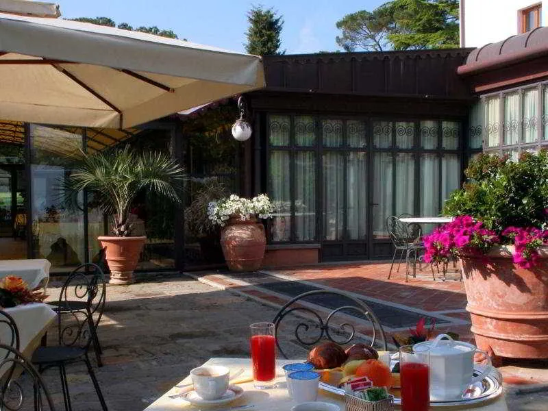 Terrace, Villa Bianca Hotel, Florence