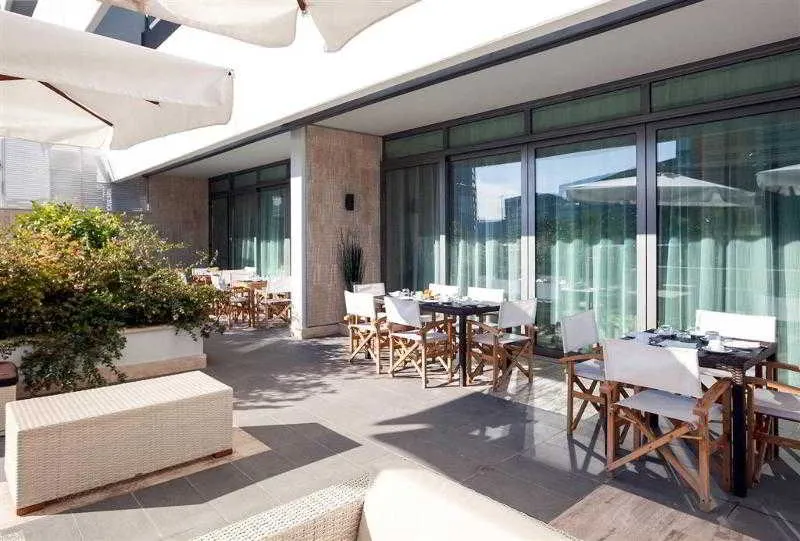 Terrace, Novotel Roma Eur, Rome