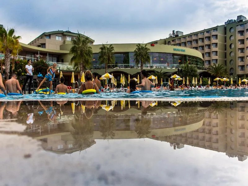 Terrace, Vonresort Golden Coast, Antalya