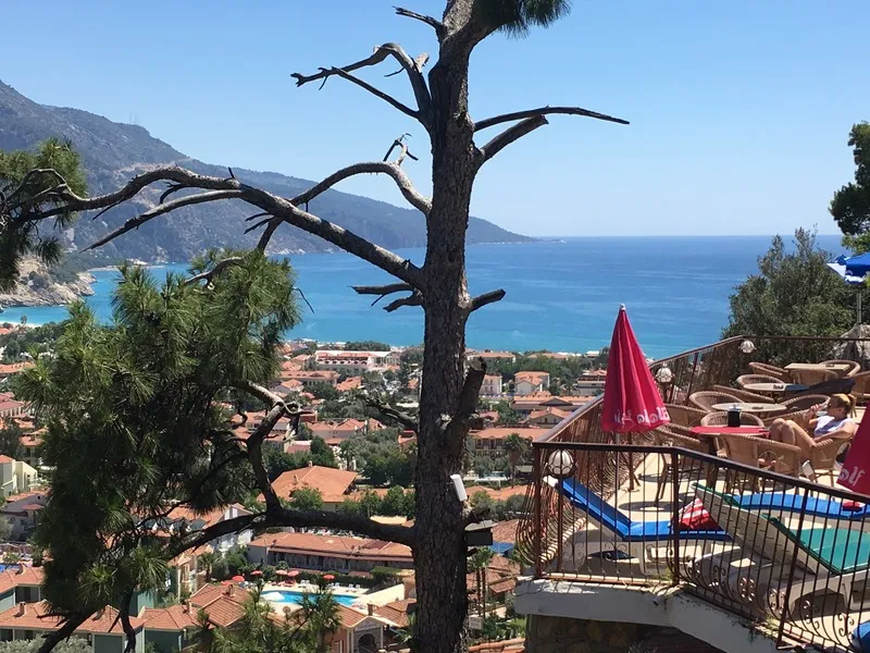Terrace, Belle Vue Hotel, Dalaman