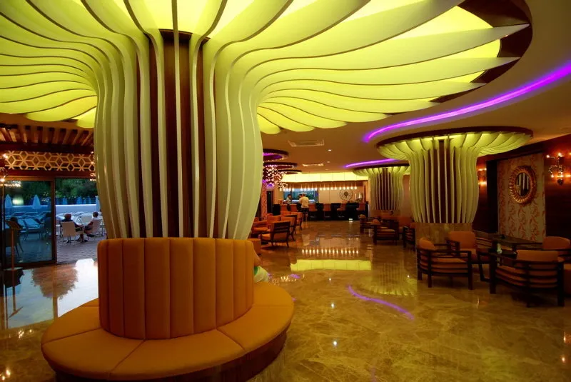 Lobby, Grand Zaman Beach Hotel, Antalya