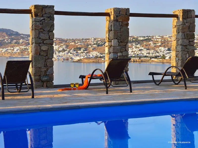 Pool, Aegean Pearl Villas  Kanalia, Mykonos