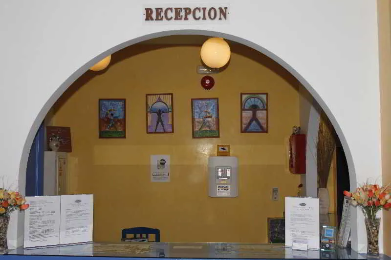 Lobby, Hotel Virgen del Mar, Costa Almeria