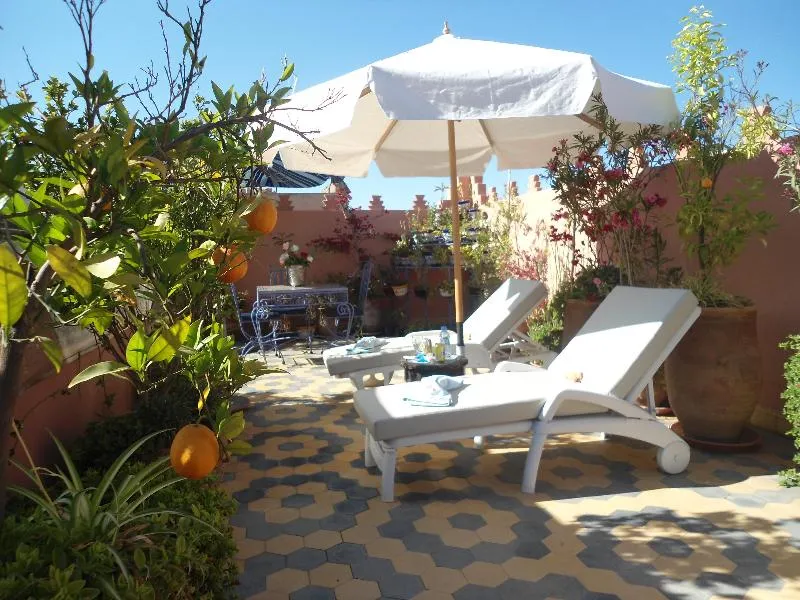 Terrace, Riad Bleu Du Sud, Marrakech