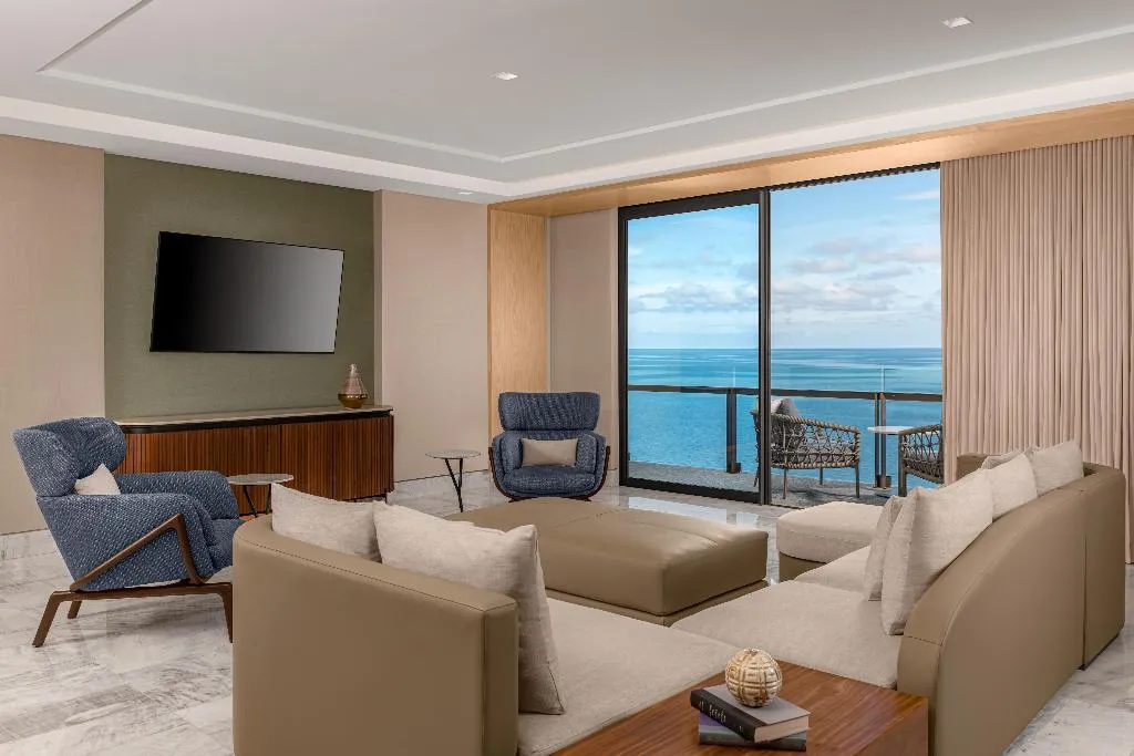 SUITE OCEAN FRONT KING BED Room, Waldorf Astoria Riviera Maya, Cancun Area